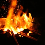 Schmieden, Schmiede, Feuer