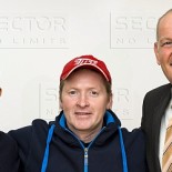 Francesco Spanedda (Marketingleiter Morelatto & Sector), Joey Kelly, Stefano Furlanis (Geschäftsführer Morelatto & Sector Deutschland)