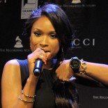 Jennifer Hudson mit Digitaluhr aus der Kollektion I-Gucci